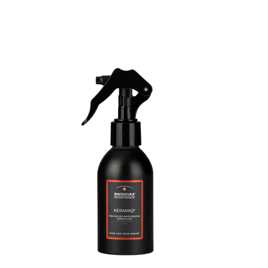 Swissvax Keramiq 9 Carnauba booster gerçek ürün ambalajı.